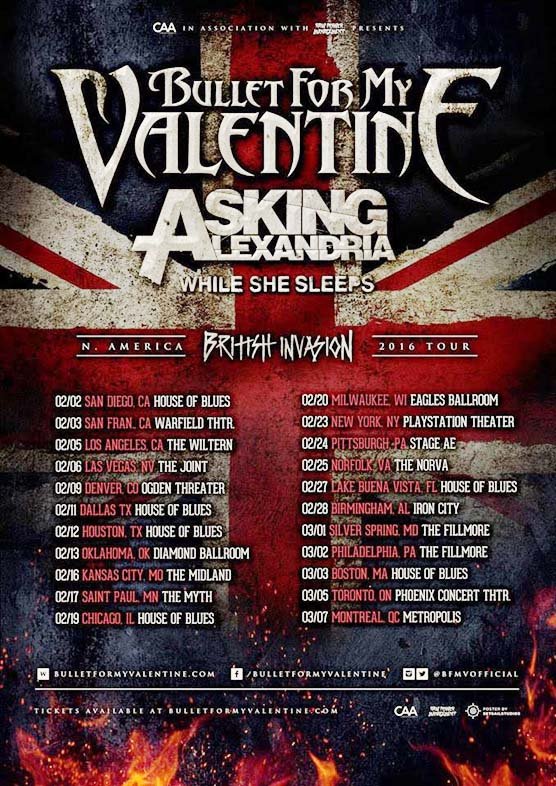 Asking Alexandria Years In The Black Tour Setlist Asking Alexandria Years In The Black Tour Setlist